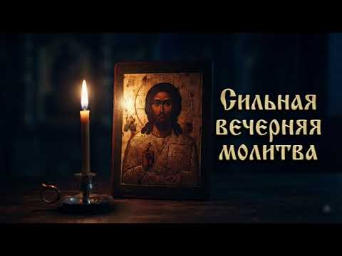 Вечерняя молитва Господу на успокоение души и защиту сна