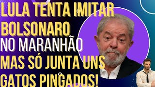 Lula tenta imitar cercadinho do Bolsonaro no Maranhão e se dá mal!