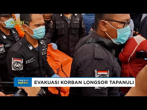 BHABINKAMTIBMAS POLRES LABUHANBATU JEMPUT 6 JENAZAH TERTIMBUN LONGSOR DI DESA SIBALANGA