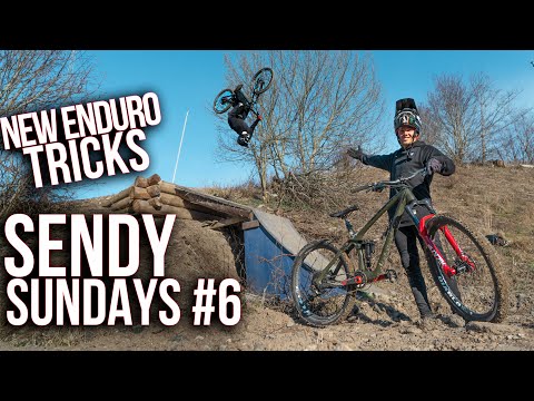 SENDY SUNDAYS #6 - ENDURO FREERIDE SENDS AT THE SICKEST BIKE PARK IN SWEDEN!!