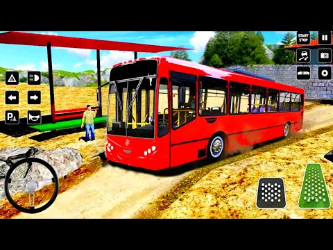 Off Road Bus Simulator 2021: 3D Coach Driver Games: Android Gameplay - Mobile Games