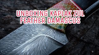 Download lagu Unboxing KAPLAK ZUL Damascus Feather pattern knives : PART 01 mp3 Download lagu Unboxing KAPLAK ZUL Damascus Feather pattern knives : PART 01 mp3