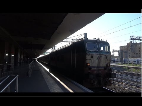 E656.099 sull' EXP 14234 Siracusa - Lourdes, in partenza da Roma Ostiense