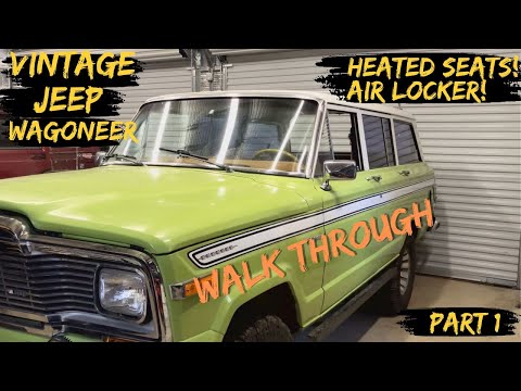 Jeep Wagoneer Classic RestoMod back from the dead: Paint, Heated Seats, Air Locker, lifted + More