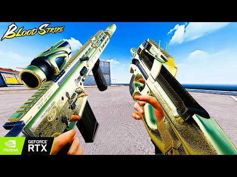 OLD META is BACK!!😎SCAR + P90 & Best loadout⚡37 KILL INSANE MOVEMENT Blood Strike Gameplay