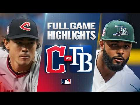 탬파베이 VS 클리블랜드 11:3 MLB 하이라이트