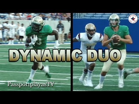 QB Aaron McLaughlin + RB Derrian Brown = TROUBLE for ALL Georgia 5A Teams!!!