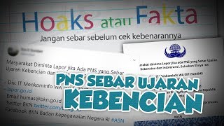 Hoax or Fact: Viral Unggahan PNS akan Dilaporkan ke BKN jika Lakukan Ujaran Kebencian