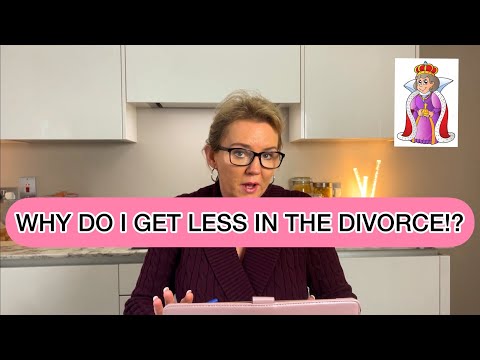 How is the PROPERTY divided in a divorce?