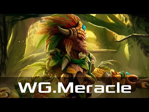 WG.Meracle — Monkey King, Safe Lane (Jan 24, 2018) | Dota 2 patch 7.07 gameplay