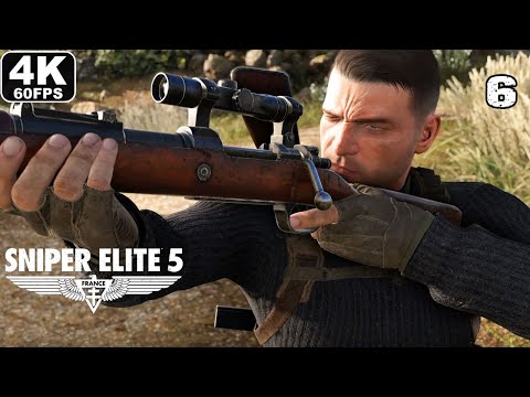 SNIPER ELITE 5 Gameplay Walkthrough Part 6 - FULL GAME [4K 60FPS] - No Commentary