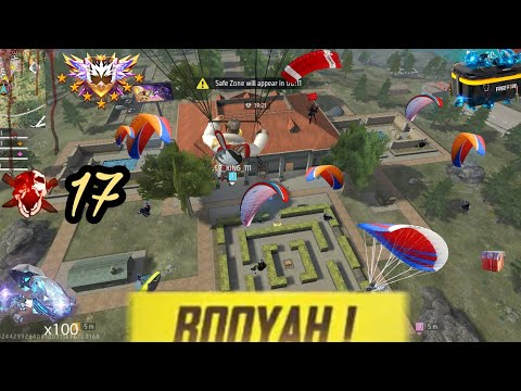Solo vs Squad 2 Kar98k 23 Kill OverPower Gameplay - Garena Free Fire- total geming
