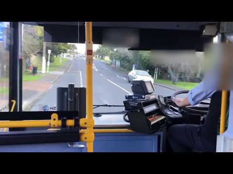 MAN 17.223 #1402 | May Rd to Kinross St | Windscreen view