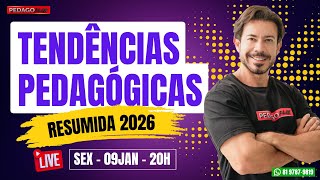 🔴 Ao vivo: Tendências Pedagógicas Resumida 2026
