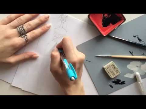 Sketch #1. VESSSNA WEDDING by Maria Alexeeva.