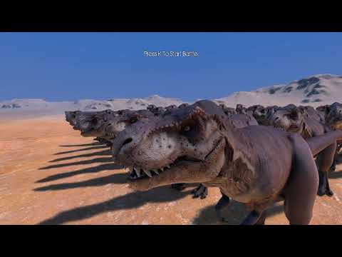 10000 US SOLDIERS vs 1000 T REX+ 30000 VELOCIRAPTOR- Ultimate Epic Battle Simulator - UEBS