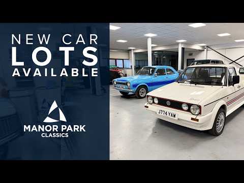 Weekly Car Update - Manor Park Classics