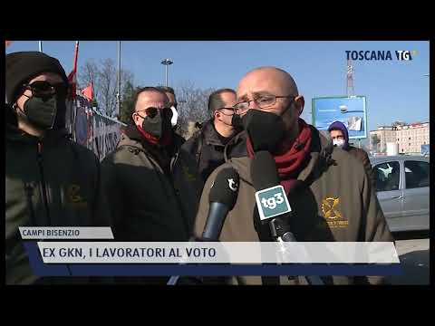 2022-01-21 CAMPI BISENZIO - EX GKN, I LAVORATORI AL VOTO