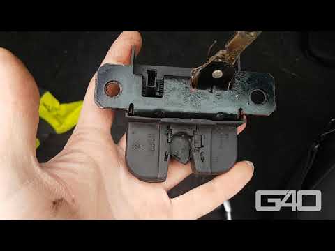 🇩🇪 VW Golf IV Heckklappe geht nicht auf | Warum sitze ich im Kofferraum?