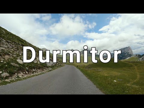 Durmitor: road from Plužine to Žabljak (Montenegro)