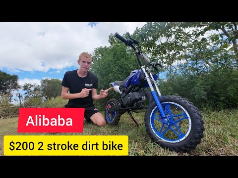 200$ ALIBABA Dirt Bike from China  Is It any Good? (Honest Review)