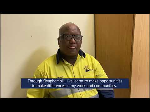 Thina Sonke Siyi South Deep - Meet Oupa Petrus Motete  Mine Overseer