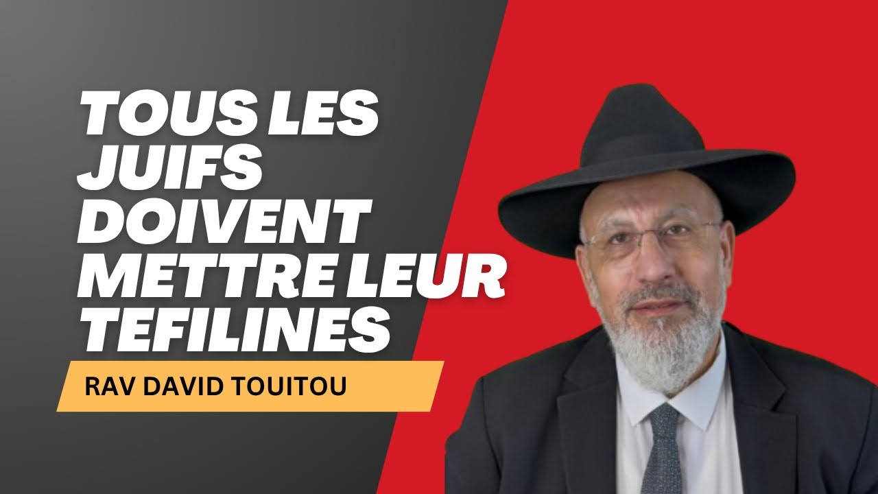 Tous les juifs doivent mettre leur tefilines ..Pelé Yoets...Céline pour la Gueoula et un ben zakhar