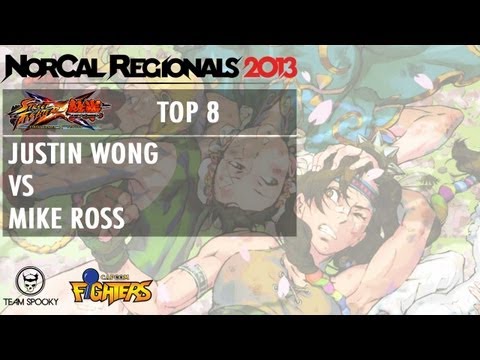 Justin Wong vs Mike Ross - Street Fighter x Tekken - NorCal Regionals 2013 Top 8