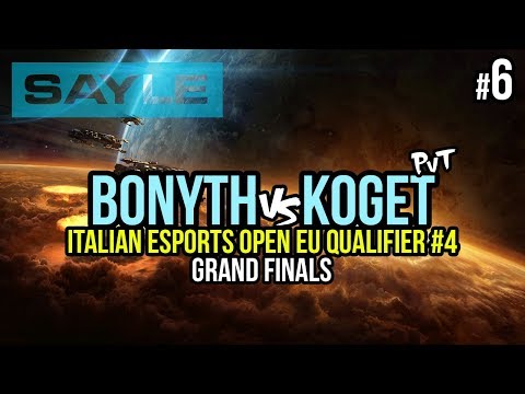 Bonyth vs kogeT PvT Bo3 - Italian Esports Open Qualifier #4 Grand Finals - P6