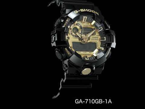 美品 カシオ ジーショック 腕時計 GA-710GB 04-23011221