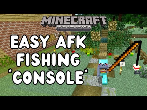 AFK FISH FARM MINECRAFT CONSOLE  [works 2023] XBOX 360 / PS3
