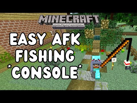 AFK FISH FARM MINECRAFT CONSOLE  [works 2026] XBOX 360 / PS3