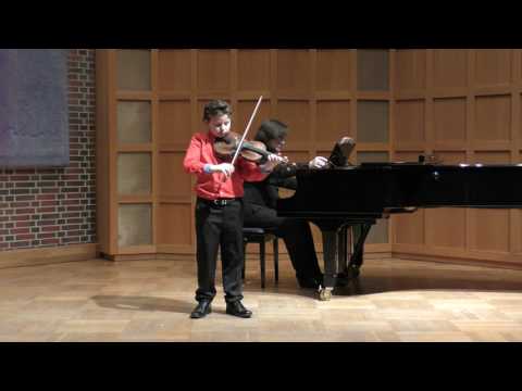 Ottokar Novacek - Perpetuum Mobile - violin and piano - Nikita Gelen 10 Jahre