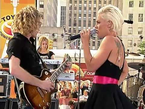 p!nk Just Like A Pill Live Today Show
