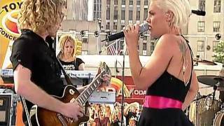 p!nk Just Like A Pill Live Today Show