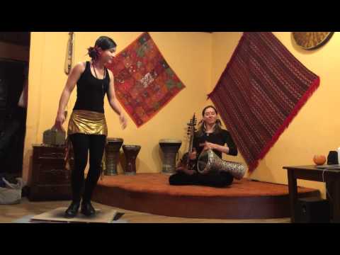 Tap Dance and Darbuka Duet in 9/8