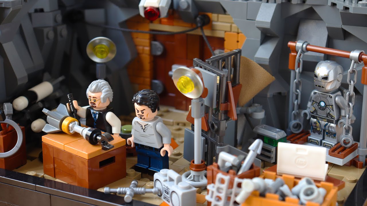 Lego Iron Man 1- The Cave MOC