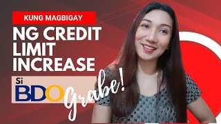 KUNG MAGBIGAY SI BDO NG CREDIT LIMIT INCREASE, GRABE! | C R I S E L L E