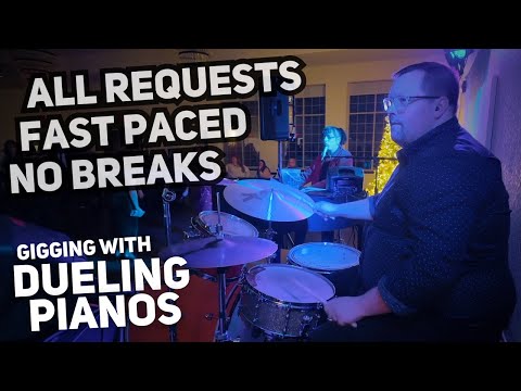 The Most Fast-Paced Gig I've Ever Played.... | Dueling Pianos Gig Vlog