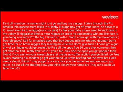 Leaf Lzz x Eli Fross   Exposing Me Remix Lyric Video