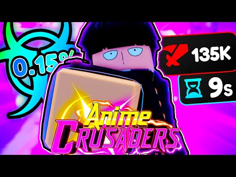 Getting The *NEW* 0.15% Mob Psycho In Anime Crusaders!