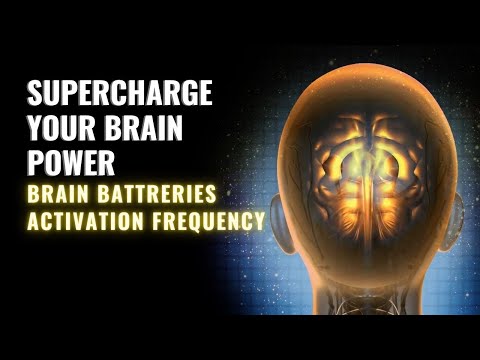 Recharge Brain Batteries Activation Frequency | Supercharge Your Brain Power | Gamma Energy Booster