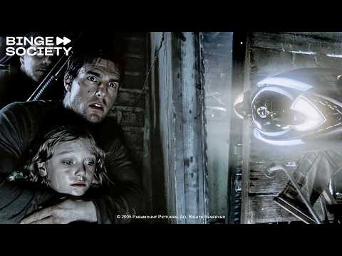 War of the Worlds (2005): Hiding In The Basement From Aliens Full Scene