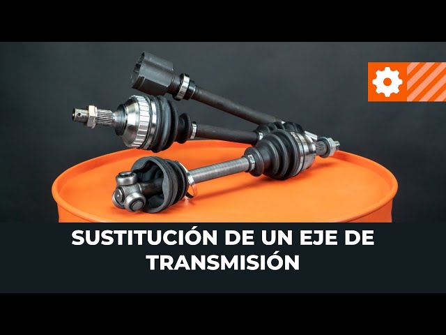 Vea una guía de video sobre cómo reemplazar FIAT PUNTO (199) Palier de transmisión