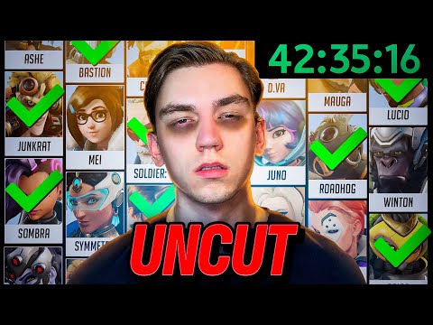 [UNCUT] I Couldn't Stop Streaming till I Won a Game on EVERY Hero in Overwatch 2