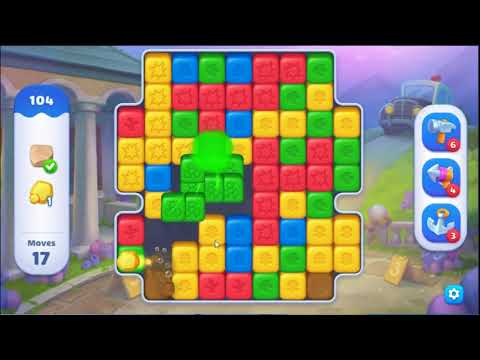 Fishdom Blast Level 104 - NO BOOSTERS GAMEPLAY 🐠 | SKILLGAMING ✔️