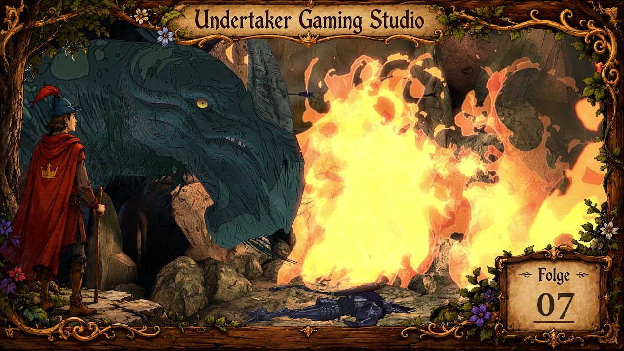 🐉 Flucht aus der Drachenhöhle – Lebt Achaka noch? | #kingsquest 👑 King's Quest #07