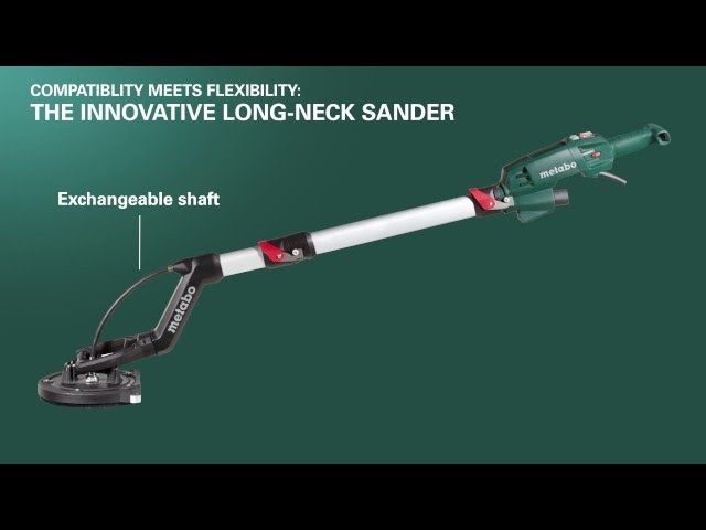 Video Teaser für Metabo Long-neck sander - Compatiblity meets flexibility (English)