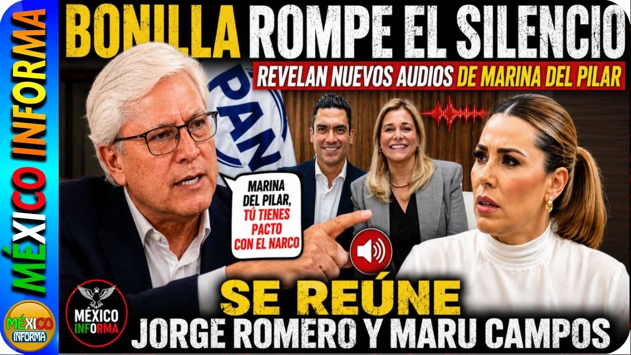 BONILLA ROMPE EL SILENCIO. ESTO DIJO DE MARINA DEL PILAR. SALEN NUEVOS AUDIOS.