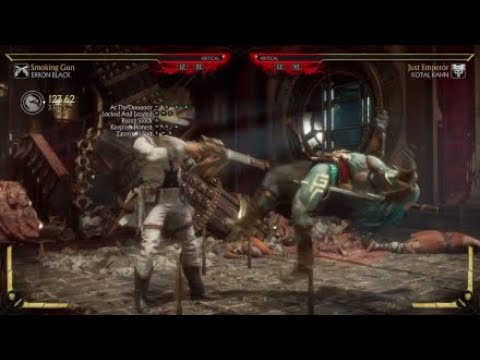 Mortal Kombat 11 Erron Black ( Smoking Gun ) Combo Tutorial W/ Inputs * Read Description*